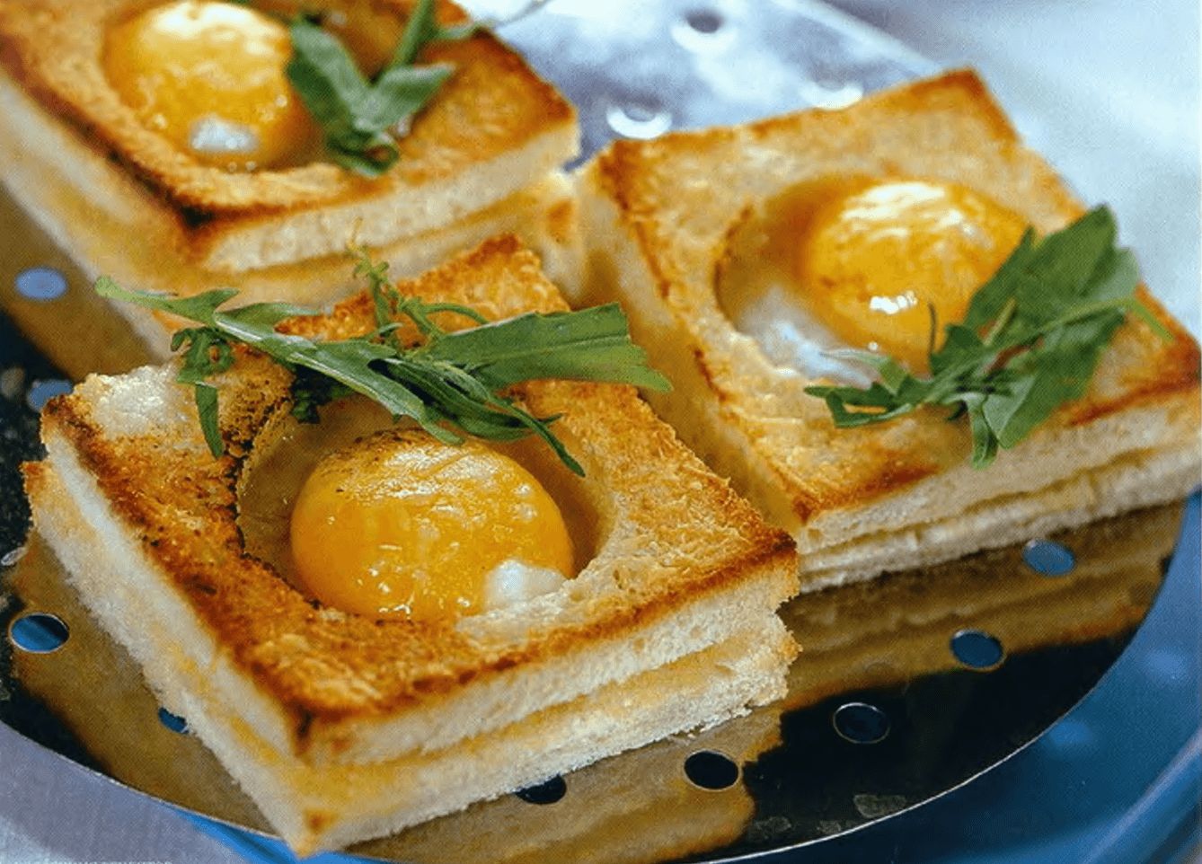 Хлеб яйца сыр рецепт