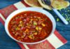 Острый мексиканский фасолевый суп